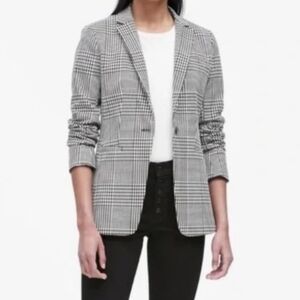 Banana Republic Plaid Blazer